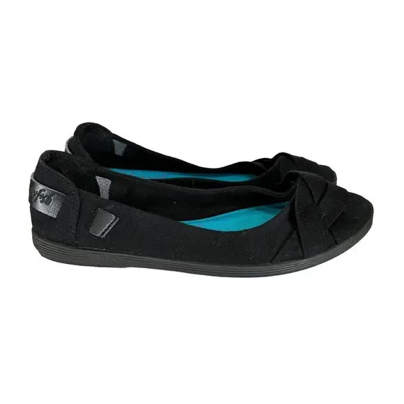 Womens Shoes Black Blowfish Flats Blowfish Malibu Shoes Blowfish